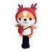 New Animal Golf Club Cover Protective Cover Fairway Wooden UT Club Cover Golf Cute One Wooden Club Cover Cartoon_desvips.com