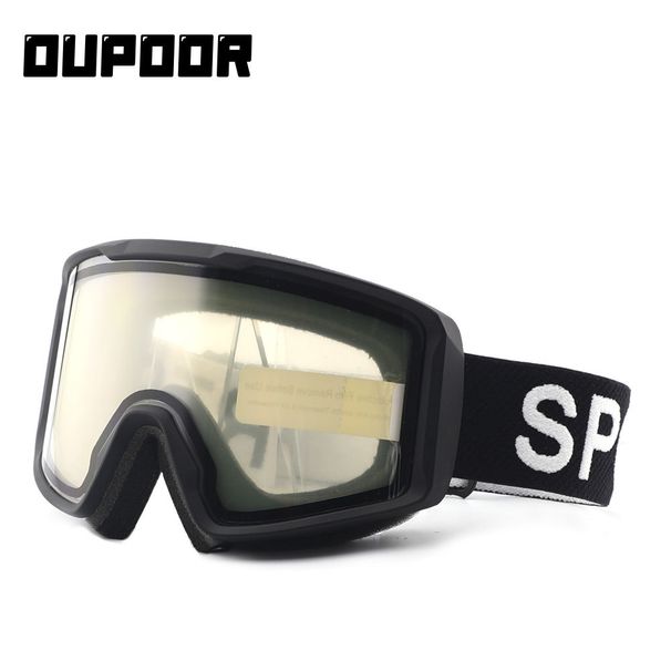 New outdoor ski glasses mountain goggles multi-frame color double-layer anti-fog snow windproof ski goggles for men and women_desvips.com