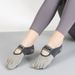001 2023 New Yoga Women Professional Dance Practice Pilates Socks Sports Fitness Silicone Non-Slip_desvips.com