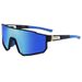 Dazzling sunglasses Outdoor sports sports Trend Cycling glasses Sunglasses Windproof eye protection for men and women_desvips.com