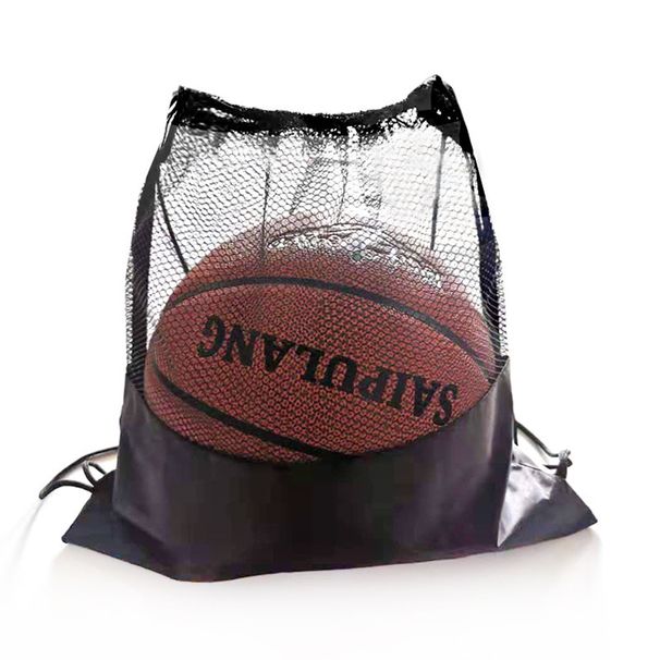 Sports Bags basketball backpack large capacity mesh outdoor basketball net bag custom drawstring bag football drawstring storage_desvips.com