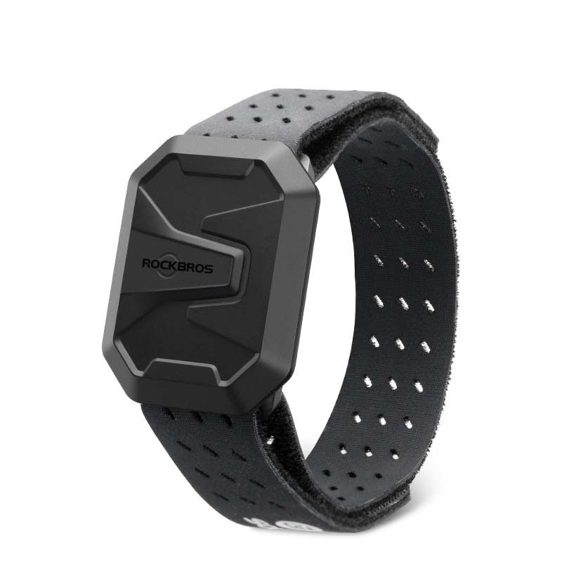 ROCKBROS Heart Rate Monitor Bluetooth ANT+ Armband Heart Rate IP67 LED Display_desvips.com