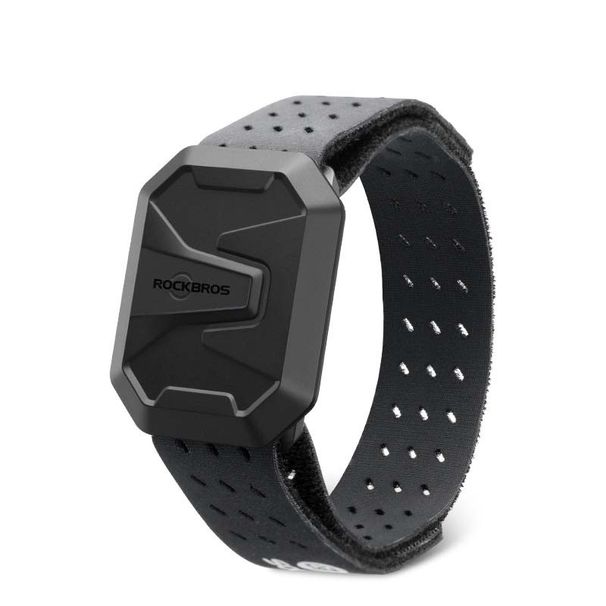 ROCKBROS Heart Rate Monitor Bluetooth ANT+ Armband Heart Rate IP67 LED Display_desvips.com