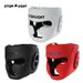 STARLIGHT Boxing Headgear For Adults - Professional Training Head Protection For Boxing, Muay Thai (S/M/L, White/Black/Red, Face Shield Option)_desvips.com