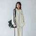 001 Trendy Fashion Sports Suit Women, Loose Slimming Korean Style New Sweatshirt, Casual Two-Piece Set For Spring And Autumn_desvips.com