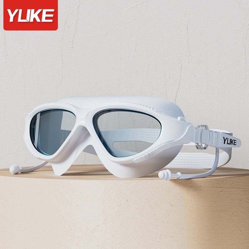 Goggles Waterproof Anti-Fog High Definition Professional Unisex Large Frame Adult Swimming Glasses Wholesale_desvips.com