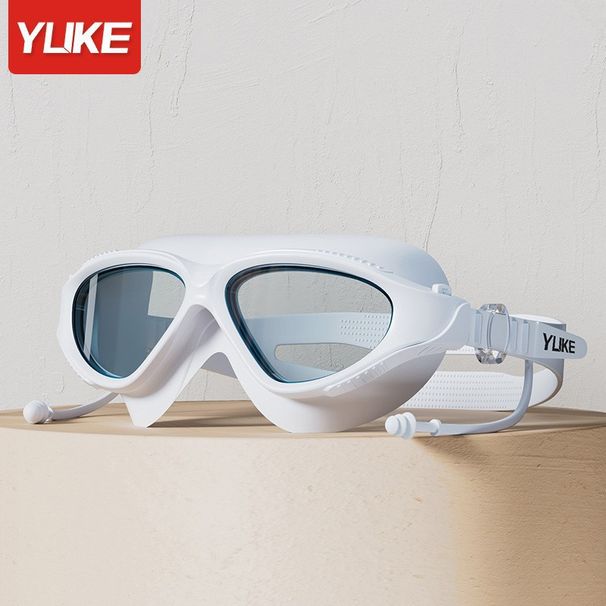 Goggles Waterproof Anti-Fog High Definition Professional Unisex Large Frame Adult Swimming Glasses Wholesale_desvips.com