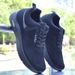 Men's 2025 Spring New Mesh Soft Non-Slip Running Thick Sole Breathable Sports Shoes For Men_desvips.com