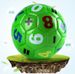 English Alphabet Children's Toy Kindergarten Kick Ball Kids Handheld Number 2 Football_desvips.com