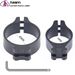 55mm High Aluminum Alloy Fixture 20mm Rail Flashlight Fixture Flashlight Accessories 30mm Clamp Ring Fixture_desvips.com