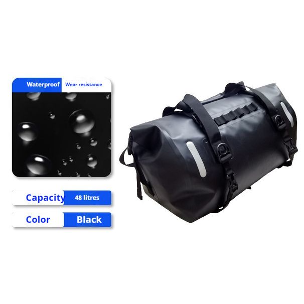 Motorcycle bag, waterproof beach, large capacity tail bag, motorcycle travel, riding, pack, charter flight
Car dealership luggage_desvips.com