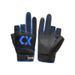 Qianrui Bait Gloves Anti-Slip Cut Resistant Sun Protection Waterproof Ultra-Thin Men's Three-Finger Lure Sea Fishing_desvips.com