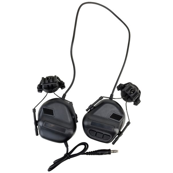 Tactical Fifth Generation IPSC Solid Color Over-Ear Helmet Style Noise Canceling Communication Headset_desvips.com