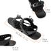 Outdoor New Mini Ski Shoes Snowboard Winter Travel Portable Ice Skates Snow Boots_desvips.com