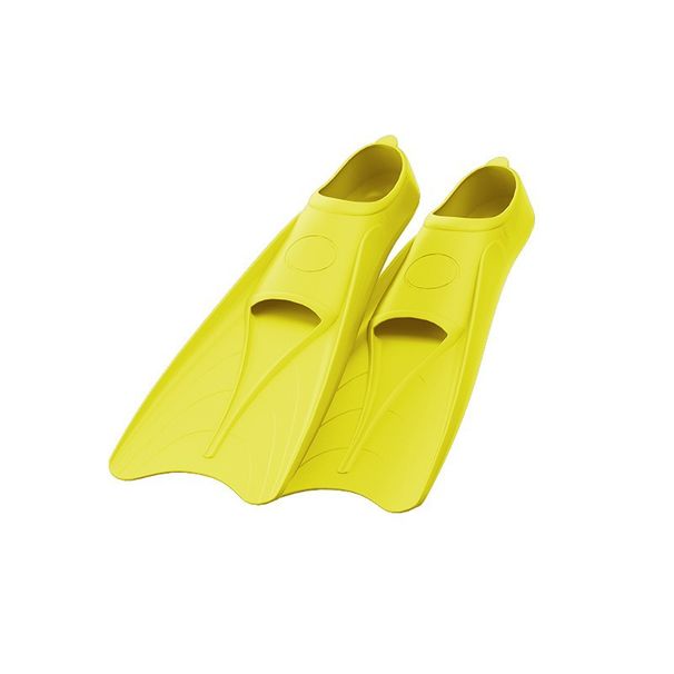 Swimming non-slip silicone short flippers adult professional training equipment free snorkeling breaststroke portable_desvips.com