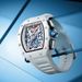 Luxury Men's ONOLA Fashion Casual Multifunctional Silicone Tape Waterproof Quartz Watch White_desvips.com