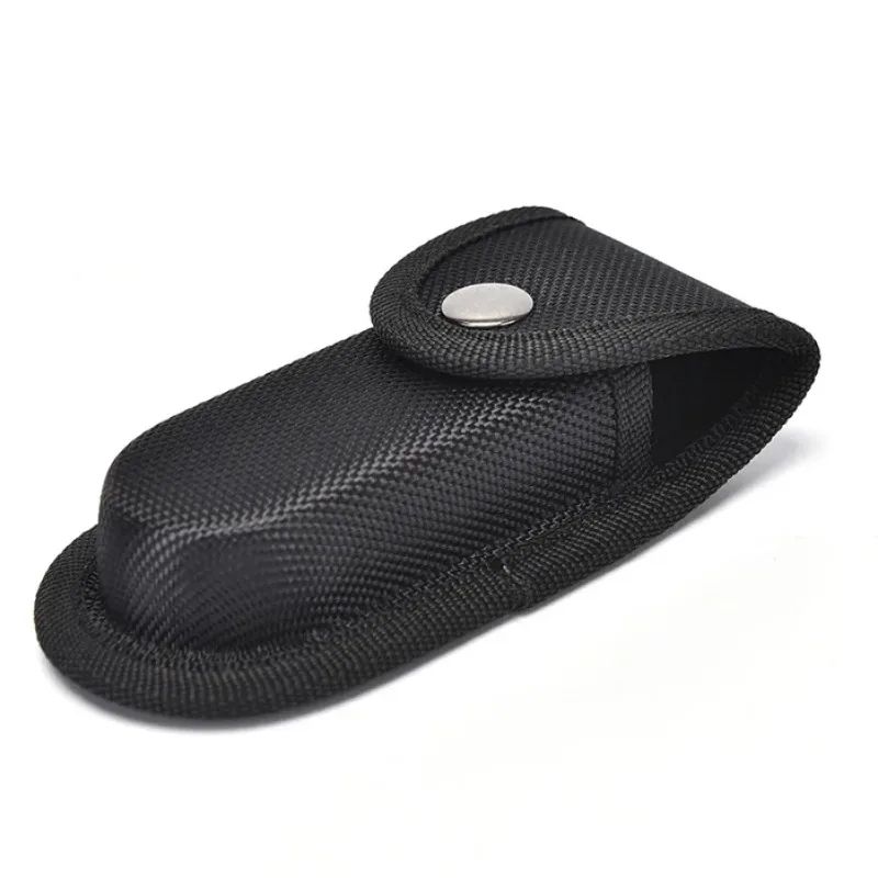 Black Fold Knife Plier Bag Pouch Case Sheath Nylon Belt Loop Pocket Carry Storage Flashlight Holder Waist Pack_desvips.com