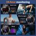 LIGE New Smart Watch Men 1000mAh Large Capacity Battery Outdoor Flashlight Bluetooth Call Waterproof Sport Fitness_desvips.com