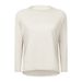 Women's Double Sided Nude Long Sleeve Fitness Yoga Clothes Loose Breathable Simple Training Slim Design Sports Wear_desvips.com
