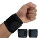 Adjustable Wrist Brace – Breathable Sports Support For Tennis Gym & Work (Black)_desvips.com