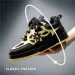 New Hot Free Shipping Casual For Mens Black Green Blue Fashionable And Versatile Outdoor Sneakers Sport Shoes_desvips.com