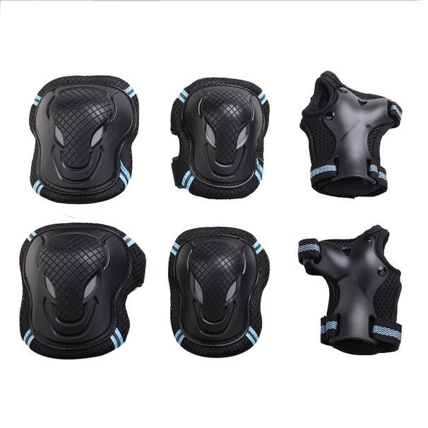 Protective Sports Gear For Ice Skating Men Women Roller Skating Knee Pads Wrist Braces Children's Bull Wolf Face Elbow Pads Balance Bikes_desvips.com