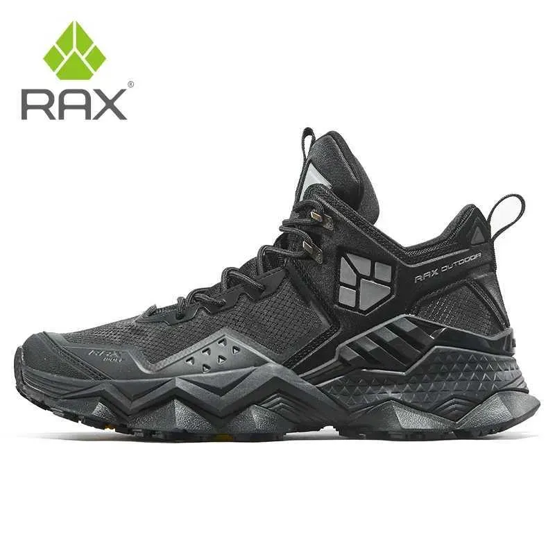 Rax Men Waterproof Breathable Hiking Outdoor Trekking Boots Sports Sneakers Tactical Shoes J251007_desvips.com