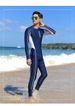 Men's One-piece Sun Protection Swimsuit, Quick Drying Diving Jellyfish Suit, Women's Long Sleeved Plus Size Children's_desvips.com