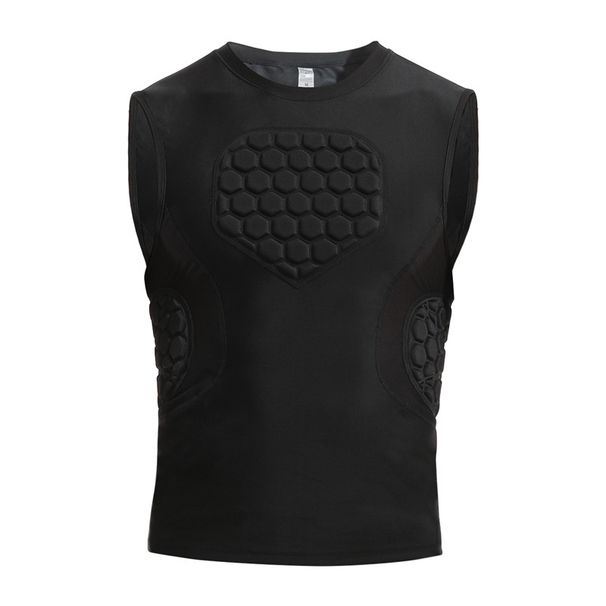 Anti Collision Spot Basketball Vest Breathable Mesh Chest And Waist Protector For Soccer And Rugby Honeycomb Sports Protective Gear_desvips.com