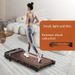 Foldable Flat Treadmill – Compact Quiet Electric Home Treadmill For Indoor Use | Space-Saving Home Gym Equipment_desvips.com