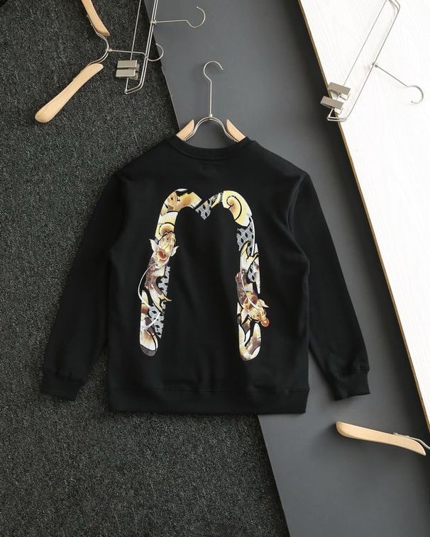 New Fashion Brand Casual And Fashionable Koi Big M Round Neck Sweatshirt Round Neck Loose Sweatshirt Pullover Long Sleeve Top_desvips.com
