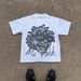 2025 New ME Eyes Men's Printed T-Shirt Top Versatile Casual Trendy Round Neck Short Sleeve_desvips.com