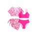 2026 New Girls' Four-Piece Set: Two-Piece Swimsuit With Skirt Cover-Up For Older Children, Cross-Border Foreign Trade_desvips.com