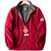 Functional Outdoor Cold-Proof Plus Size Autumn Winter Warm Fleece Jacket Trendy_desvips.com