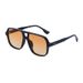 ActiveGo European And American Retro Double Bridge For Men Large Frame Driving Sunglasses Men's Outdoor Hiking Sun Protection_desvips.com