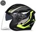 Helmets Unisex Dual Lens, All Season, Winter Riding Safety Certified, Electric Bicycle Half Helmet_desvips.com