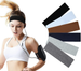 Yoga Sports Fitness Women Candy Elastic Non-slip Headband Solid Color Hairband_desvips.com