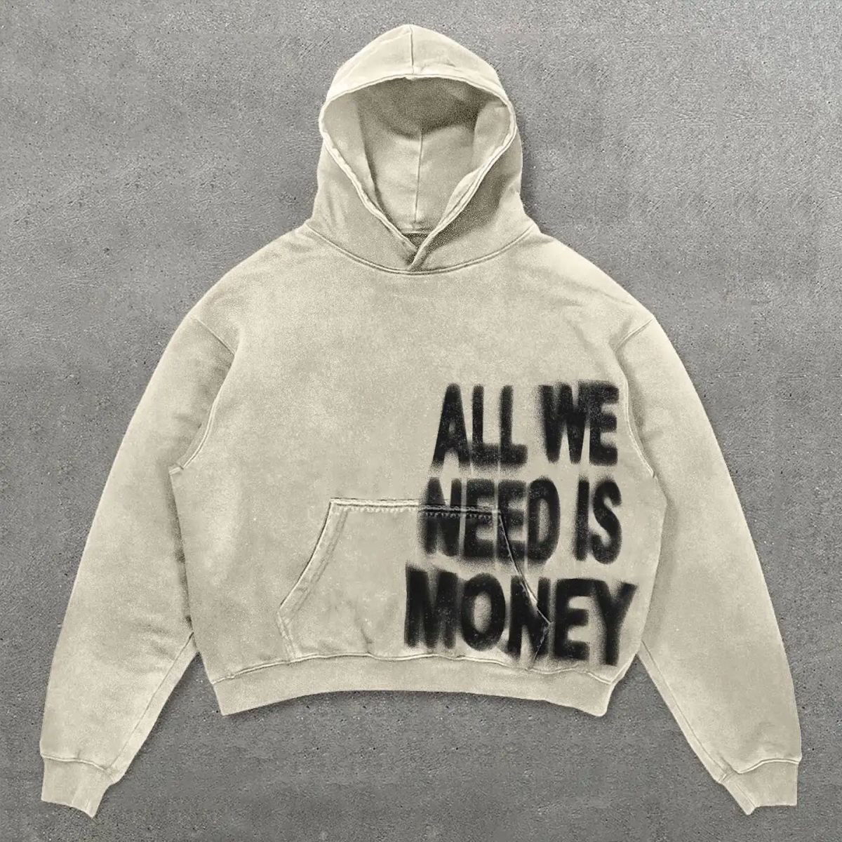 Outerwear Youth Trendy Letter Casual Loose Daily Korean Style Sweatshirt Dopamine New Stylish_desvips.com