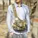 Outdoor Casual Single Shoulder Backpack Camouflage Small Canvas Sports Bag Tactical Unisex Nlon Wear-resistant_desvips.com