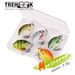 TREHOOK 5pcs Mini Crankbait Lure Set 30mm Floating Wobbler For UL Fishing Bass Trout Perch Hard Bait Tackle_desvips.com