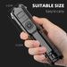 High Power LED Flashlight USB Rechargeable Torch Portable Zoomable Camping Light 3 Lighting Modes Use High Strength ABS Material_desvips.com