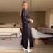 Women's Clothing solid color simple casual style skirt temperament two piece suit_desvips.com