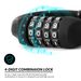 ROCKBROS Silicone Cable Lock Bicycle Lock 4-digit Combination Lock 3 Colours_desvips.com