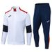 2504 Football Training Wear Long Sleeve Long Zipper Football Wear Sportswear Appearance Wear Adult Football Wear Jacket Set_desvips.com