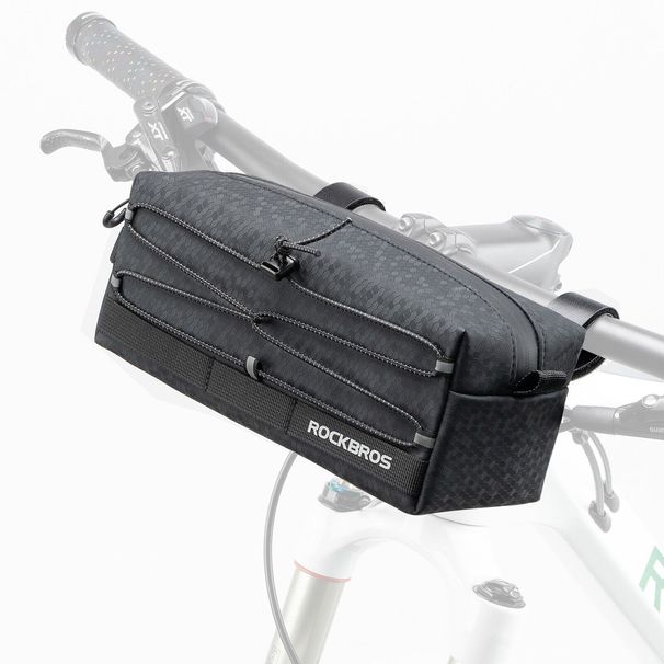 ROCKBROS frame bag handlebar bag bicycle bag with shoulder strap approx. 2L MTB_desvips.com