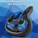 ROCKBROS Bicycle Saddle Ergonomic PU Saddle Shock Absorption For City Bike Road Bike_desvips.com