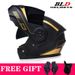 Motorcycle helmet full helmet double lens uncovered helmet four seasons general riding Half helmet_desvips.com
