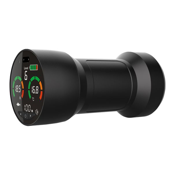Portable Sonar Fish Finders Fishing Lure Echo Sounder Russian Manual FF202_desvips.com