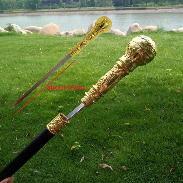 93cm Luxury Gold Handle Walking Stick Man Fashionable Cane Women Party Walking Canes Elegant Vintage Detachable Walking Cane_desvips.com