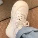 Thick Soled Round Toe Shallow Low Cut Women Canvas With Mesh Surface For Breathable Comfortable Skateboarding Shoes_desvips.com